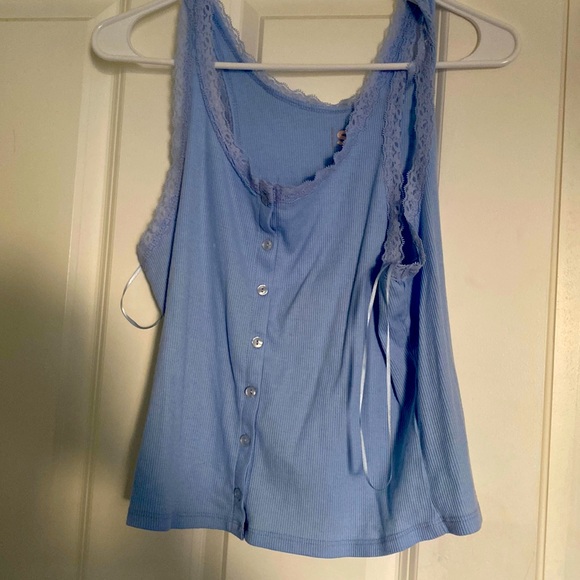 Light blue, Dressy tank top - Picture 1 of 2